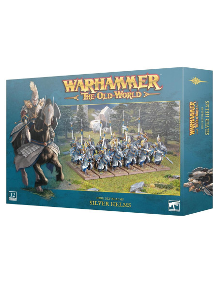 Miniaturas Games Workshop Warhammer El Viejo Mundo 12 Cascos Plateados Miniaturas Games Workshop Warhammer El Viejo Mundo 12 Cascos Plateados