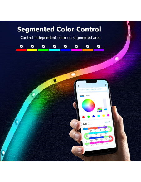Tira LED 10m dalattin BGRIC con Control Remoto y App Tira LED 10m dalattin BGRIC con Control Remoto y App