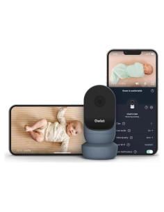 Owlet Cam 2 - Cámara Inteligente para Bebés HD 1080p - Azul