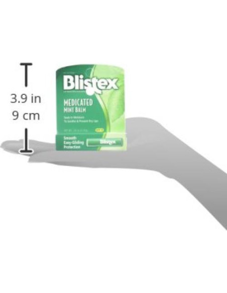 Bálsamo Labial Medicado Blistex Menta SPF 15 Paquete 2 Bálsamo Labial Medicado Blistex Menta SPF 15 Paquete 2