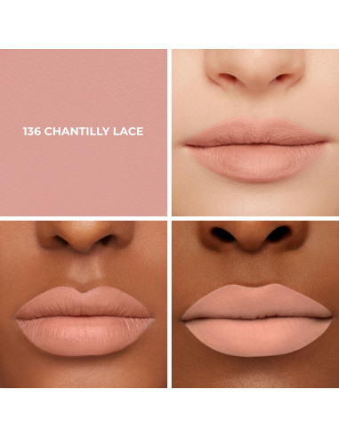 Labial Mate Hidratante Laura Mercier Caviar 136 Chantilly Lace