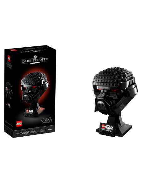 Casco Dark Trooper Lego Star Wars 19.1x35.4x9.1cm Casco Dark Trooper Lego Star Wars 19.1x35.4x9.1cm