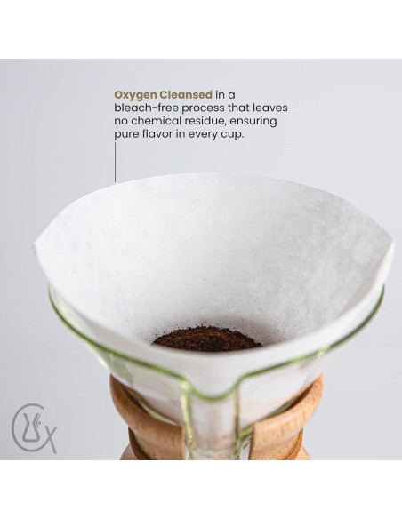 Filtros de Café Chemex Bonded 100 Unidades - Papel Circular Filtros de Café Chemex Bonded 100 Unidades - Papel Circular