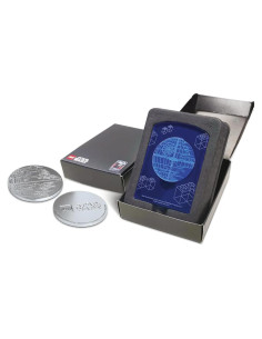 Moneda Coleccionable LEGO Star Wars 40 Aniversario Estrella de la Muerte