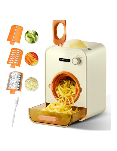 Rallador Eléctrico SOAMYOAH MG12 con 3 Cuchillas y Tubo 10.16 cm