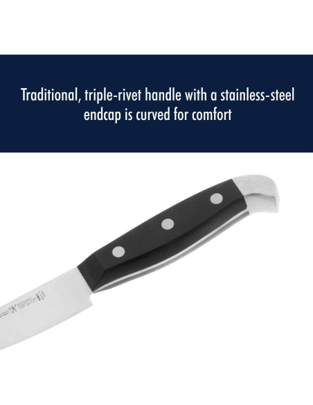 Cuchillo de Chef HENCKELS Statement 5" Acero Inoxidable Negro Cuchillo de Chef HENCKELS Statement 5" Acero Inoxidable Negro
