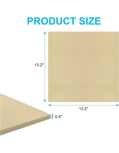 Piedra para Pizza Cuadrada Ooni Karu 12 33.5 cm Cordierita