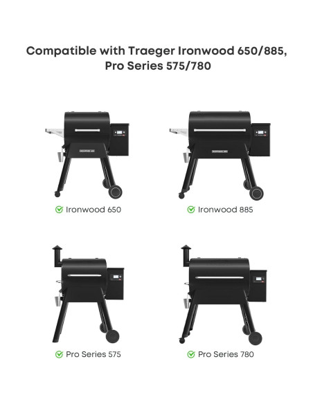 Sonda RTD de Reemplazo Stanbroil para Traeger 650/885 y 575/780 Sonda RTD de Reemplazo Stanbroil para Traeger 650/885 y 575/780