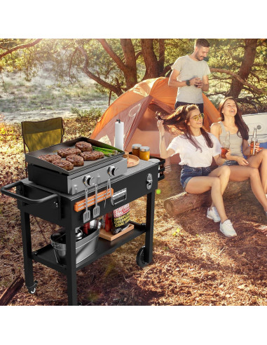 Soporte Plegable EasiBBQ para Parrilla Portátil 18.5 kg