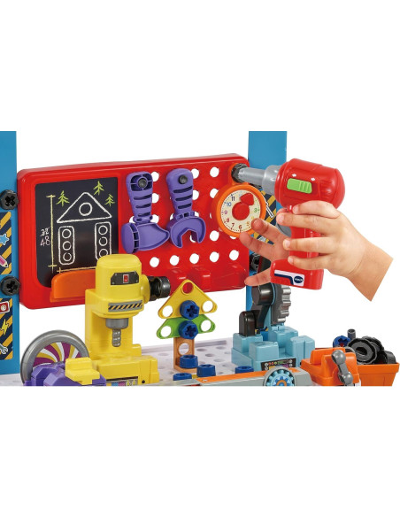 Banco de Trabajo Interactivo VTech 119 Piezas 3 Modos 2-5 Años Banco de Trabajo Interactivo VTech 119 Piezas 3 Modos 2-5 Años
