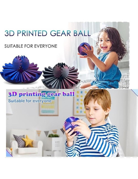Bola giratoria antiestrés 3D CNWHMY Violeta Planetario Bola giratoria antiestrés 3D CNWHMY Violeta Planetario