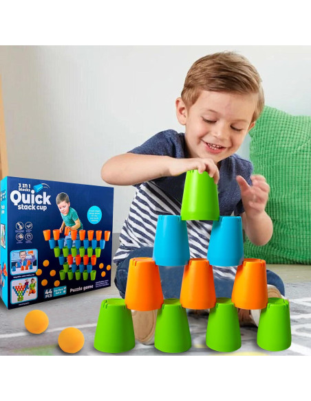 Juego de Apilamiento de Tazas 3 en 1 Little Sweet 0.98 kg Juego de Apilamiento de Tazas 3 en 1 Little Sweet 0.98 kg