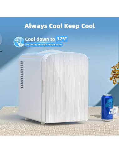 Refrigerador Compacto 4L Antarctic Star Mini Fridge Portátil