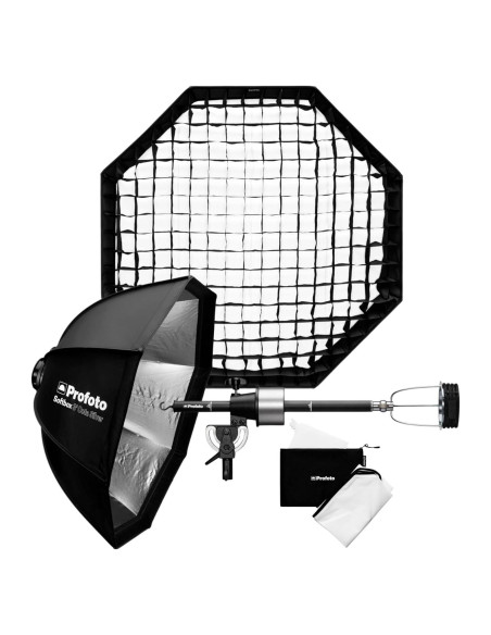 Paquete Varilla de Zoom Ligera Profoto + Softbox 3 pies Paquete Varilla de Zoom Ligera Profoto + Softbox 3 pies