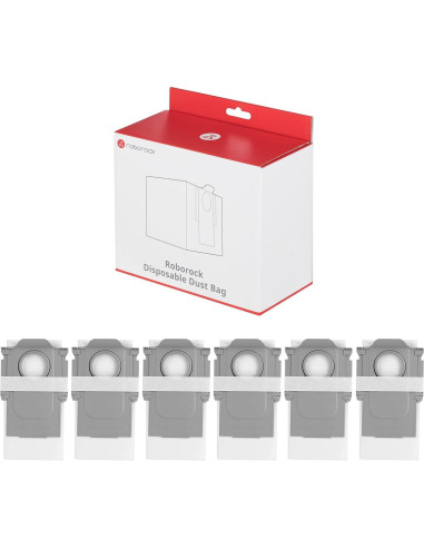 Aspiradora Robot Roborock Q7 M5+ Blanca con 6 Bolsas Desechables