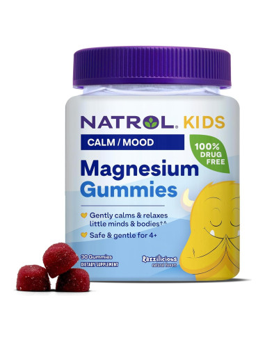 Gomitas de Magnesio para Niños Natrol - 30 Unidades