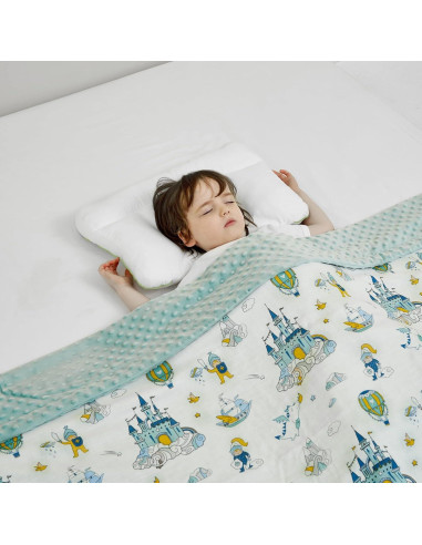 Almohada Ergonómica para Niños Reidio 50x32 cm Amarillo
