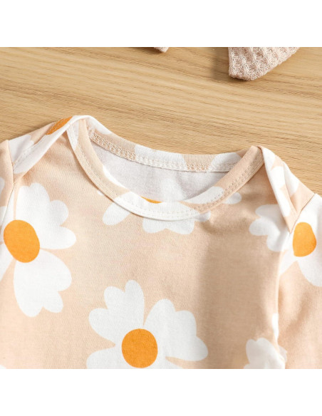 Conjunto de Sueño Floral Bebé Merqwadd 0-3 Meses Conjunto de Sueño Floral Bebé Merqwadd 0-3 Meses