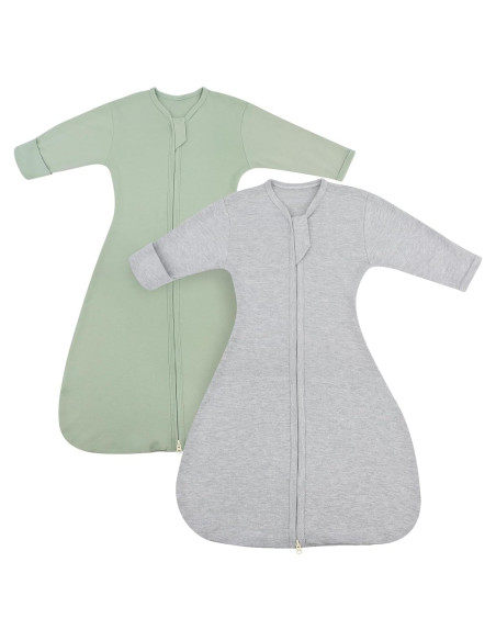 Saco de Sueño Roksuma 3-6 Meses 100% Algodón 2-Pack Saco de Sueño Roksuma 3-6 Meses 100% Algodón 2-Pack