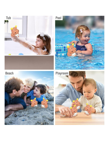 Juguete de Baño Flotante DolliBu Alce 7.62cm para Niños
