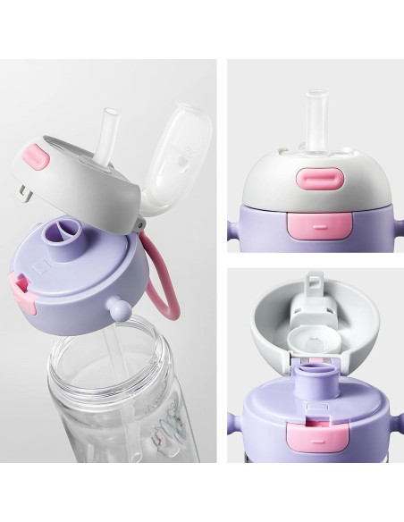 Taza para Niños bc babycare 600ml a Prueba de Fugas Púrpura Taza para Niños bc babycare 600ml a Prueba de Fugas Púrpura