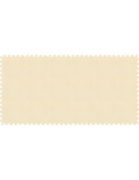 Alfombra Puzzle Yostrong 18 Azulejos EVA Beige 1.49 m Alfombra Puzzle Yostrong 18 Azulejos EVA Beige 1.49 m