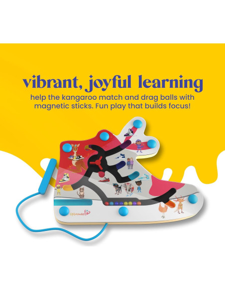 Tablero Magnético Montessori Upbounders Kicks 25.4x18.6cm Tablero Magnético Montessori Upbounders Kicks 25.4x18.6cm