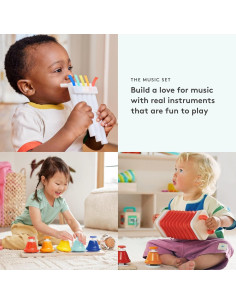 Conjunto Musical Lovevery | 6 Instrumentos Montessori | 18-48 Meses 2
