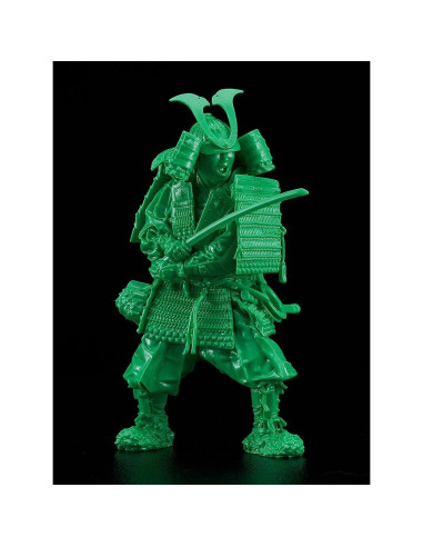 Kit de Modelo Guerrero Blindado Kamakura Max Factory 1:12 Verde
