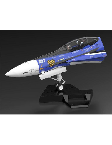 Modelo a Escala 1:20 Max Factory Macross F VF-25G Azul