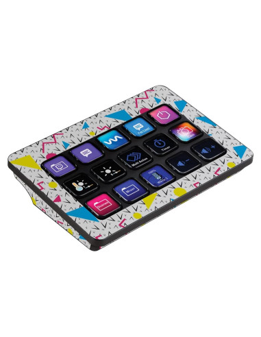 Piel de Vinilo MightySkins para Elgato Stream Deck MK.2 - 90s Diversión