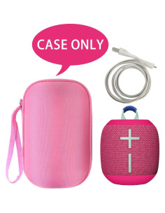 Funda Dura co2CREA Rosa para Altavoces Ultimate Ears WONDERBOOM 2