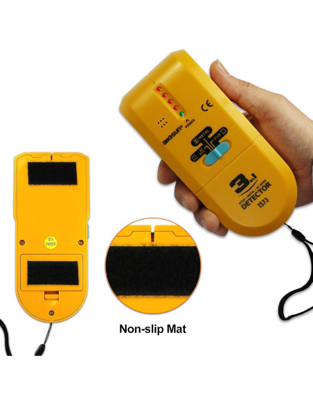 Detector de Madera y Metal ALLOSUN TS73 3 en 1 LED Detector de Madera y Metal ALLOSUN TS73 3 en 1 LED