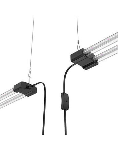 Luz de Cultivo LED Espectro Completo BoostGro 0.61m Negra