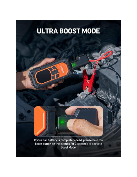 Arrancador de Batería AstroAI S8 Air Nano 1500A con Compresor Arrancador de Batería AstroAI S8 Air Nano 1500A con Compresor