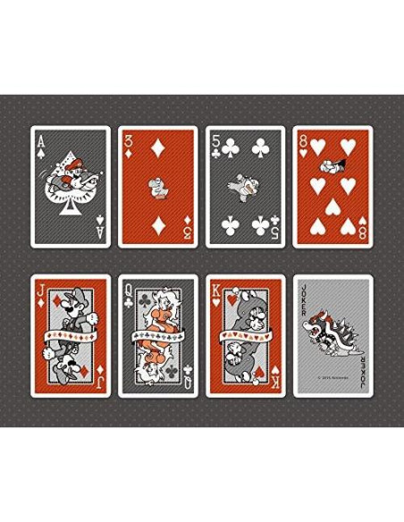 Cartas de Juego Nintendo Super Mario NAP-06 Arte Retro 54 Piezas Cartas de Juego Nintendo Super Mario NAP-06 Arte Retro 54 Piezas