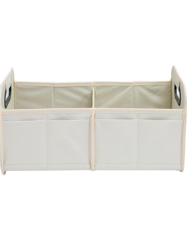 Organizador de Maletero de Coche Austoces Plegable Beige