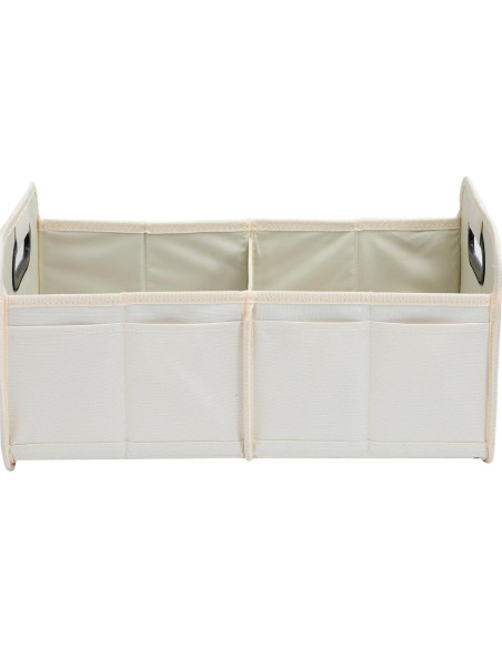 Organizador de Maletero de Coche Austoces Plegable Beige Organizador de Maletero de Coche Austoces Plegable Beige