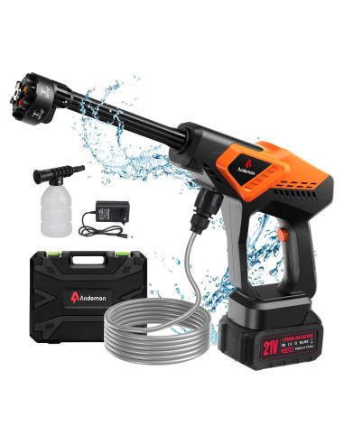 Lavadora a Presión Inalámbrica Andeman 1080 PSI 2.5 GPM