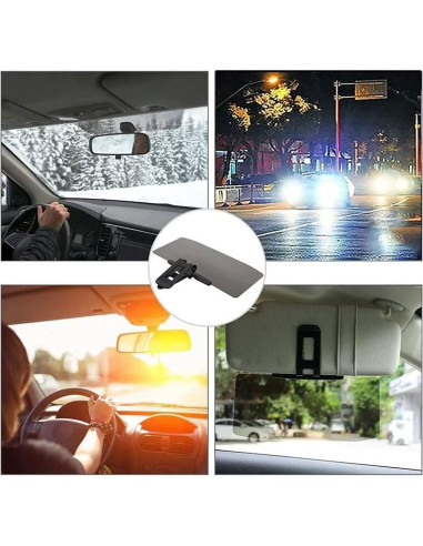 Extensor de Visera Universal Hongfa Antideslumbrante UV 33.5x19 cm