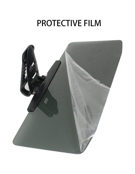 Extensor de Visera Universal Hongfa Antideslumbrante UV 33.5x19 cm Extensor de Visera Universal Hongfa Antideslumbrante UV 33.5x19 cm
