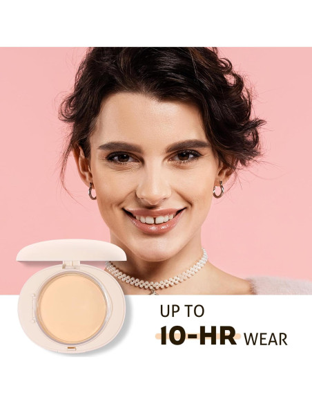 Polvo Compacto UCANBE 2-en-1 Mate Control Aceite 01 Claro Polvo Compacto UCANBE 2-en-1 Mate Control Aceite 01 Claro