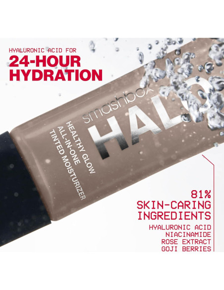 Hidratante Tinte Smashbox Halo Glow SPF 25 Mini 12 ml Hidratante Tinte Smashbox Halo Glow SPF 25 Mini 12 ml