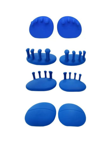 Corrector de Juanetes Utypee - Entrenador de Pies Azul