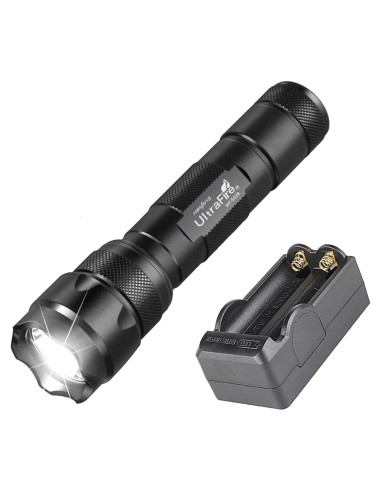 Linterna Táctica UltraFire WF-502B 1000 Lúmenes LED Compacta