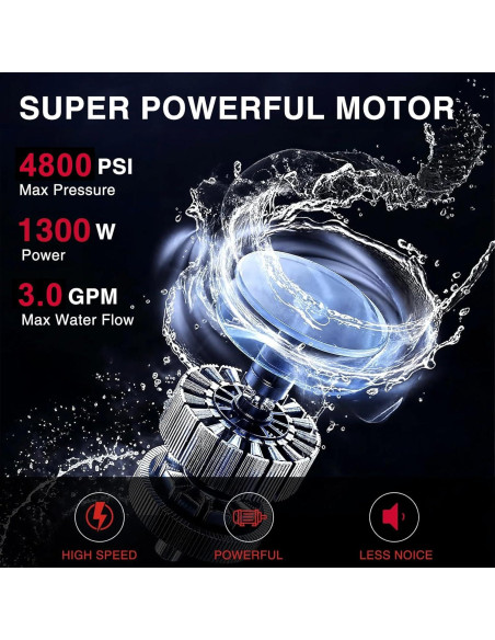 Lavadora a Presión Eléctrica PowerSmart 1850 PSI 3.0 GPM Lavadora a Presión Eléctrica PowerSmart 1850 PSI 3.0 GPM