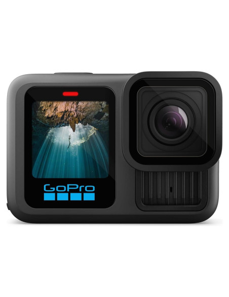 Cámara de Acción GoPro HERO13 Negra 5.3K 27MP Impermeable Cámara de Acción GoPro HERO13 Negra 5.3K 27MP Impermeable