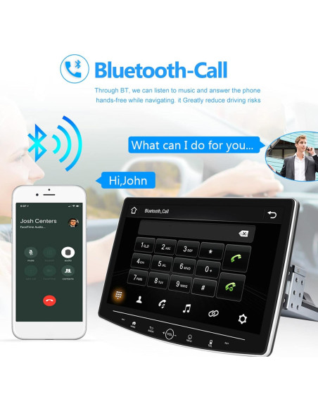 Estéreo de Coche CAMECHO Android 13 10.1" Pantalla Táctil Estéreo de Coche CAMECHO Android 13 10.1" Pantalla Táctil