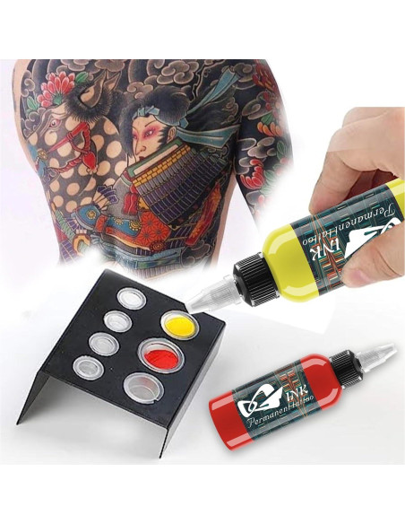 Set de Tinta para Tatuajes BAODELI - 14 Colores 30ml Vegan Set de Tinta para Tatuajes BAODELI - 14 Colores 30ml Vegan