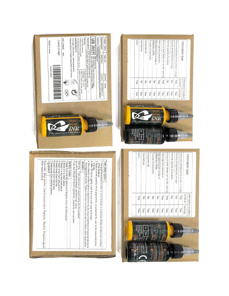 Set de Tinta para Tatuajes BAODELI - 14 Colores 30ml Vegan Set de Tinta para Tatuajes BAODELI - 14 Colores 30ml Vegan